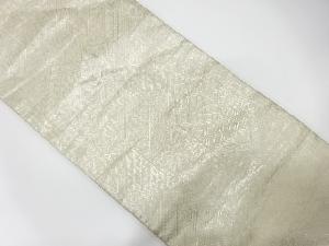 アンティーク　佐賀錦　亀甲模様織り出し全通袋帯（材料）